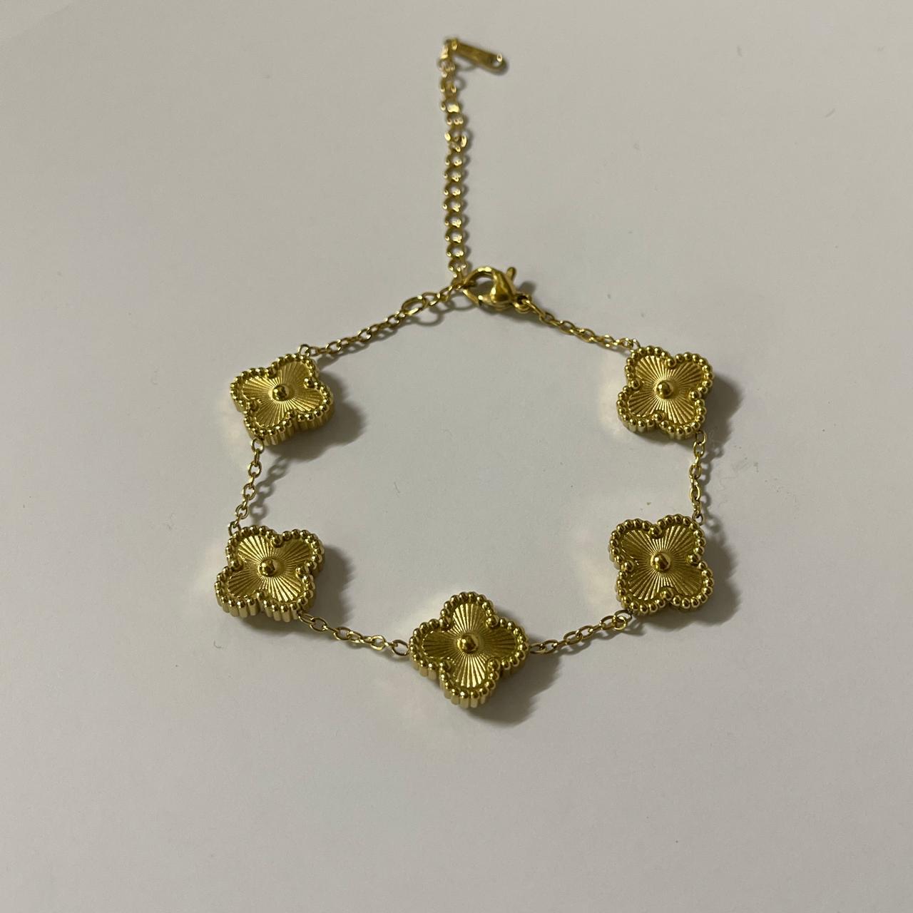 Gold-Clover Bracelet